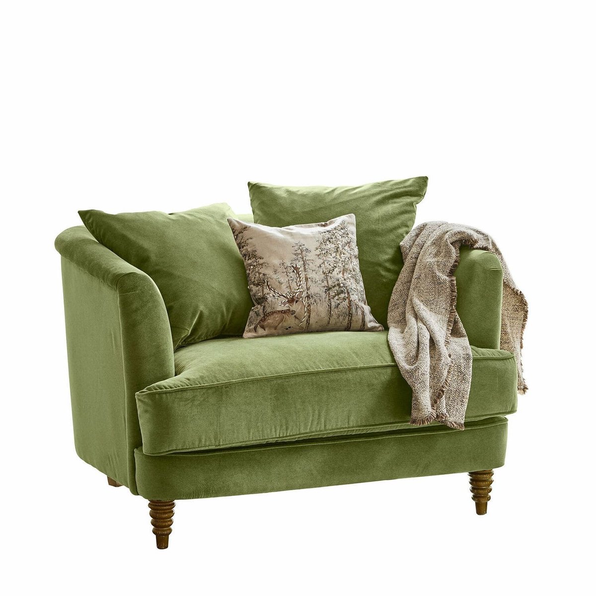 LOBERON Fauteuil Etueffont groen