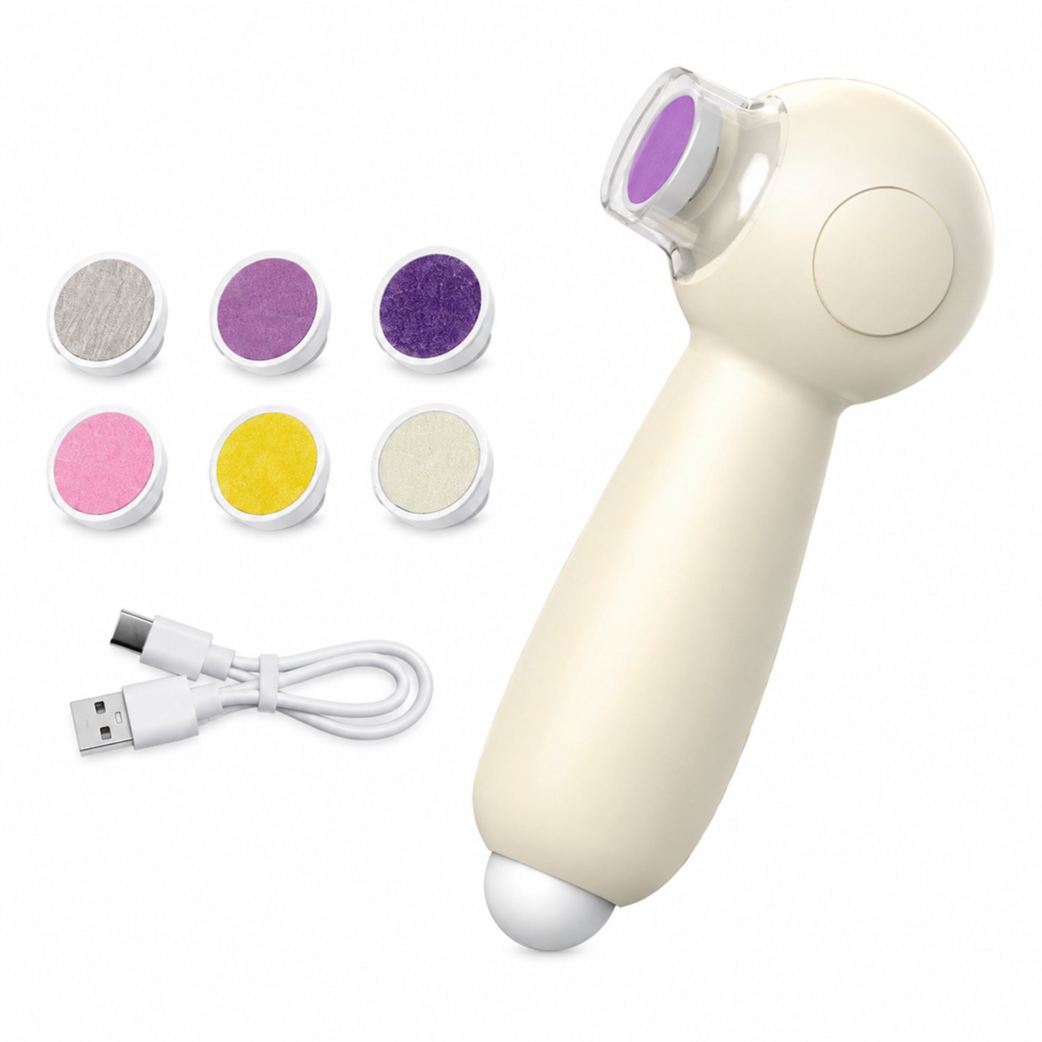 elektrische nagelknipper - 2-in-1 oplaadbaar model - nagelknipper en nagelvijl - voor dagelijks thuisgebruik - kleurendoos