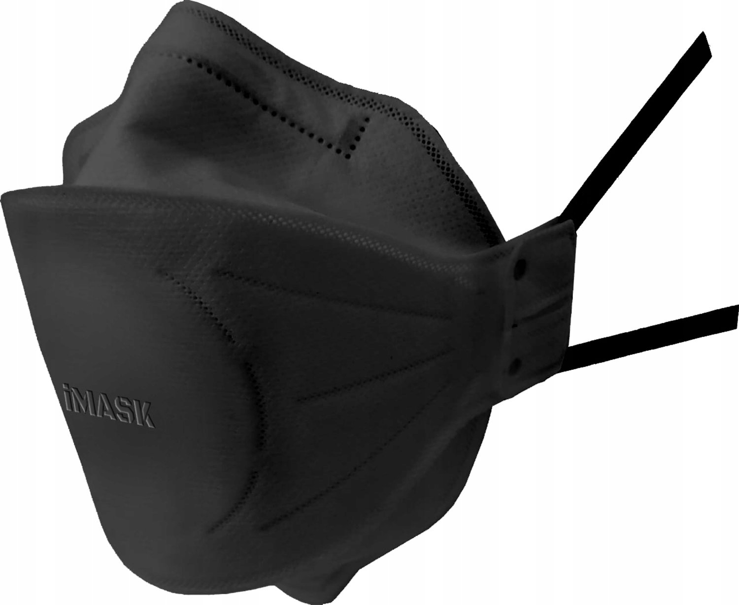 IMASK FFP3 NR D Zwart - Professioneel Stofmasker