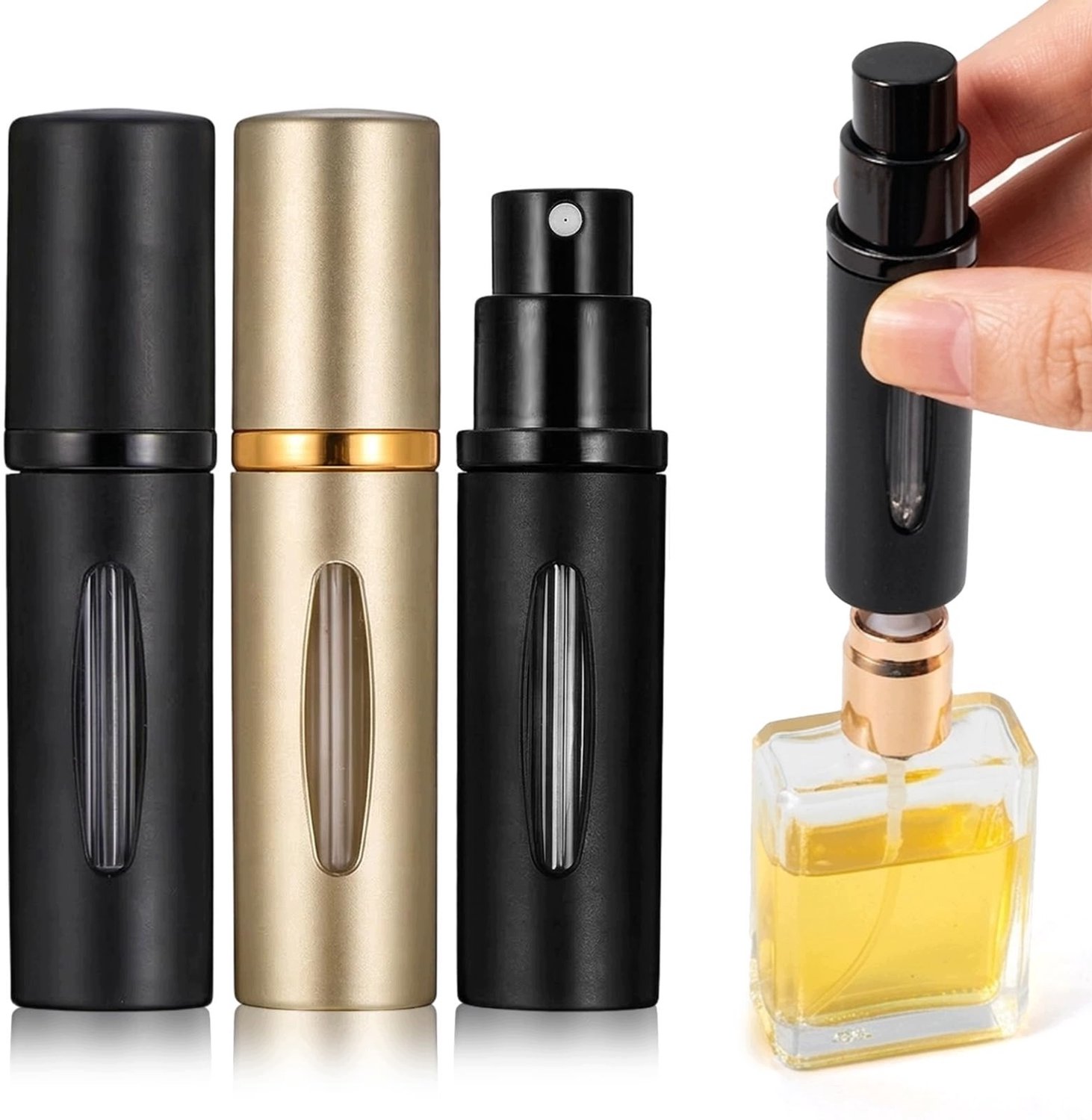 2x Parfum Verstuiver 5ml Navulbaar - Ideaal voor Reizen