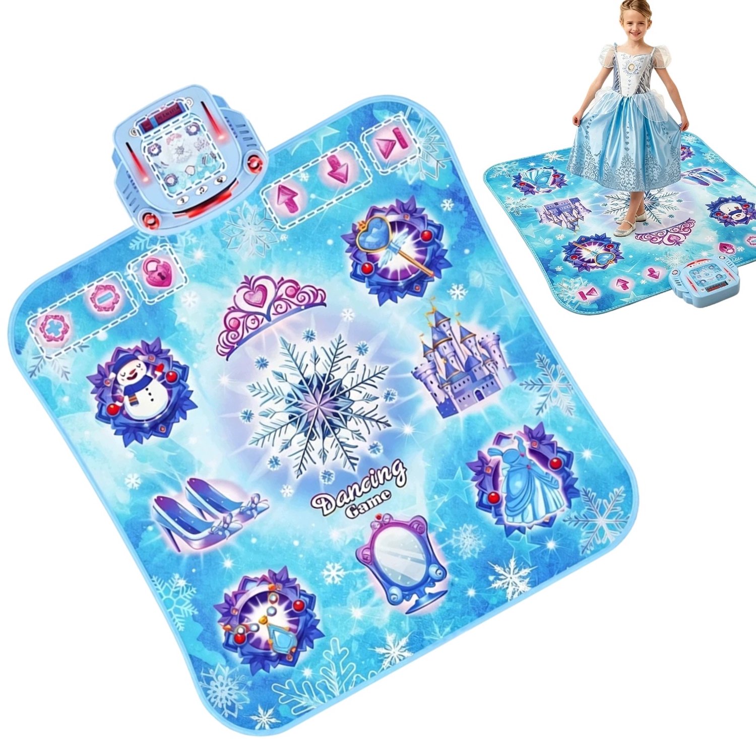 Dansmat LED Bluetooth voor Kinderen - Muziek & 9 Niveaus