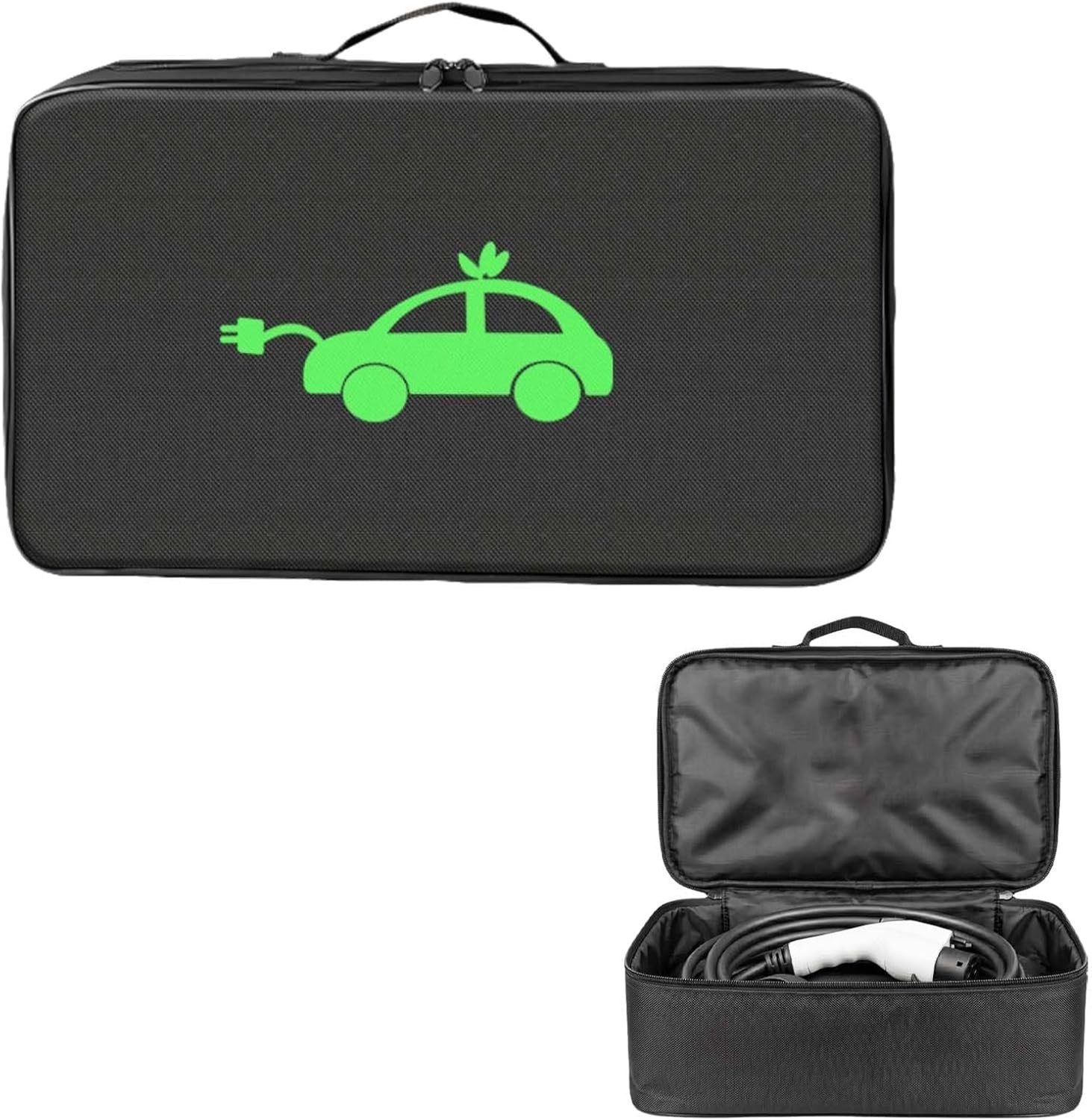 Draagbare Kabelopslag Tas voor Opladers, 46x12x27cm, Organizer voor Elektrische Kabels en Accessoires