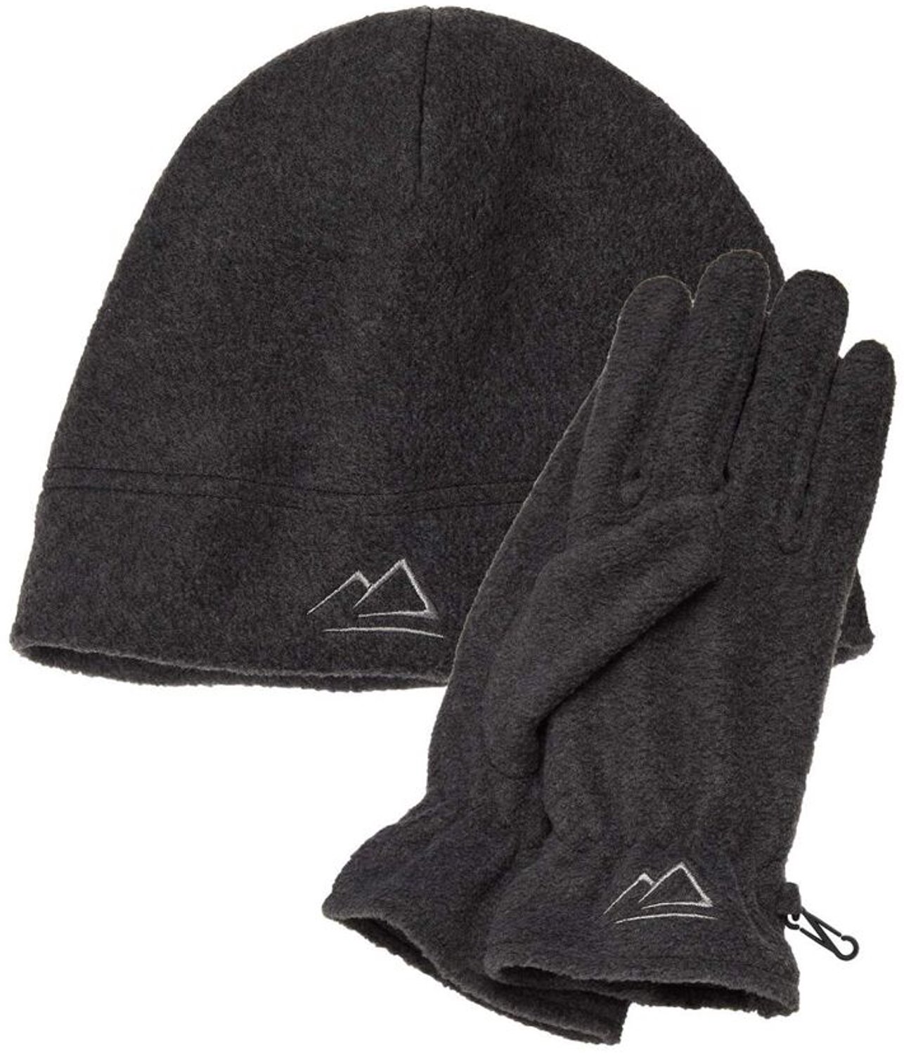 ATLAS FOR MEN - Muts en handschoenenset in fleece - Heren - Verkrijgbaar in grote maten - 09