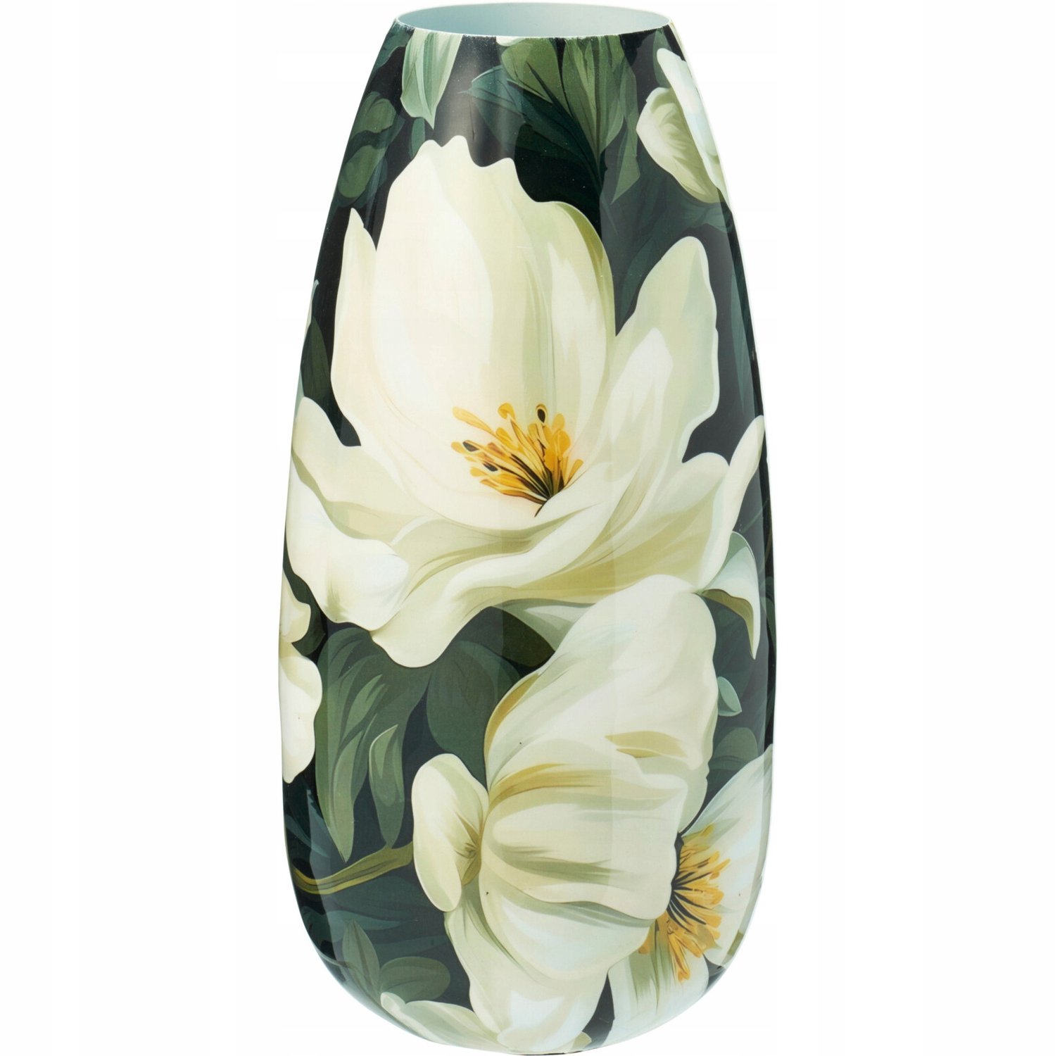 Home & Styling Collection Decoratieve Metalen Vaas - Ø15cm - Bloemendecor - Groen