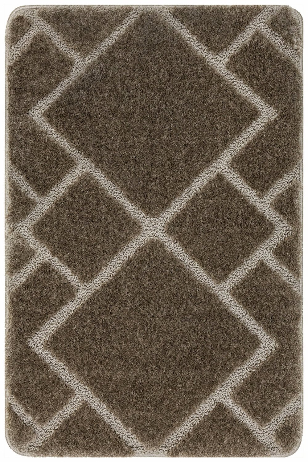 Zacht Antislip Badkamermat Grijsbeige 50x80 cm - Ulder Mink