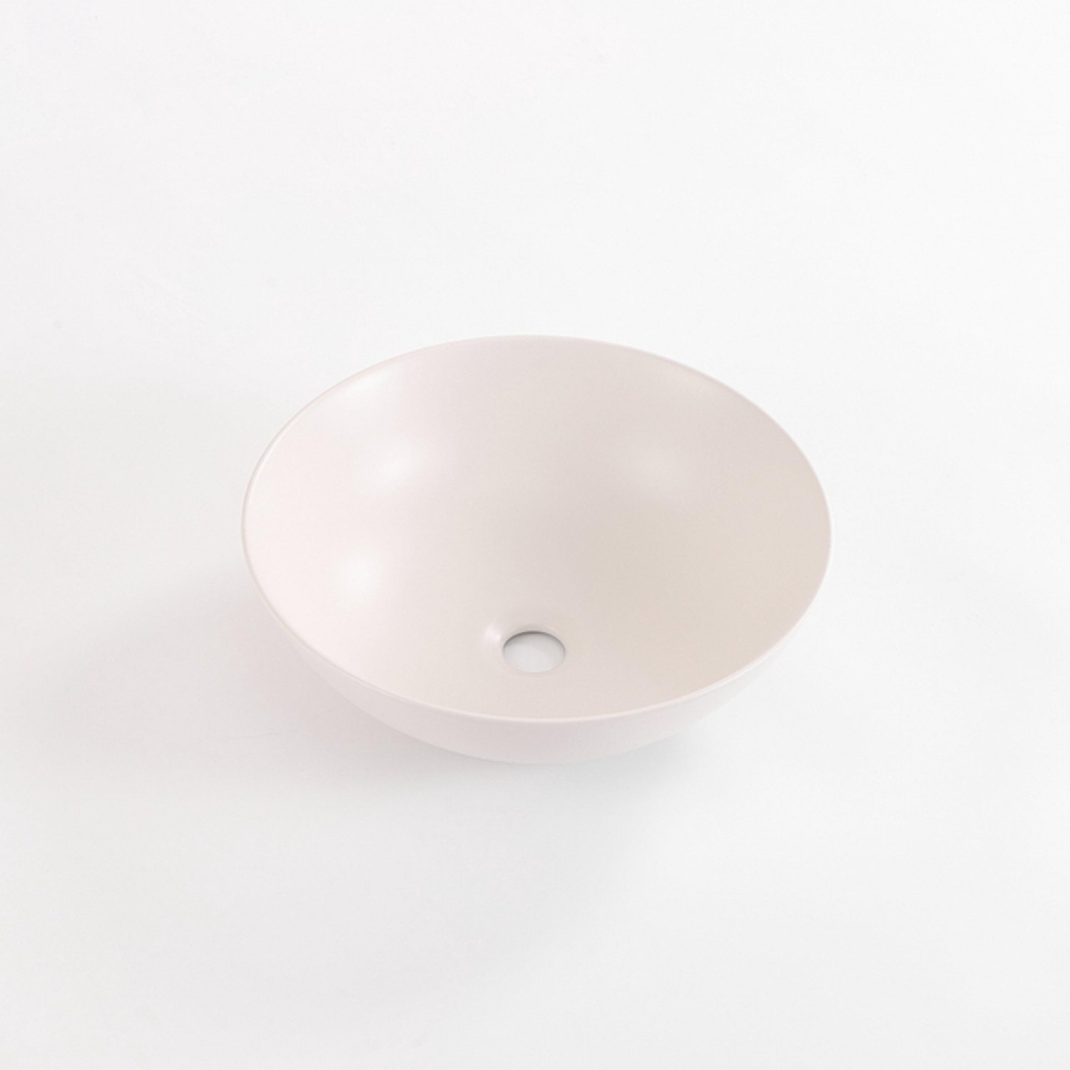 FugaFlow Eccelente Pietra Waskom - 40x40x15cm - rond - keramiek - linnen