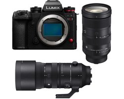 PANASONIC Lumix S1R II + Sigma 24-70mm f/2.8 DG DN II Art Objektiv + Sigma 70-200mm f/2.8 DG DN OS SPORT
