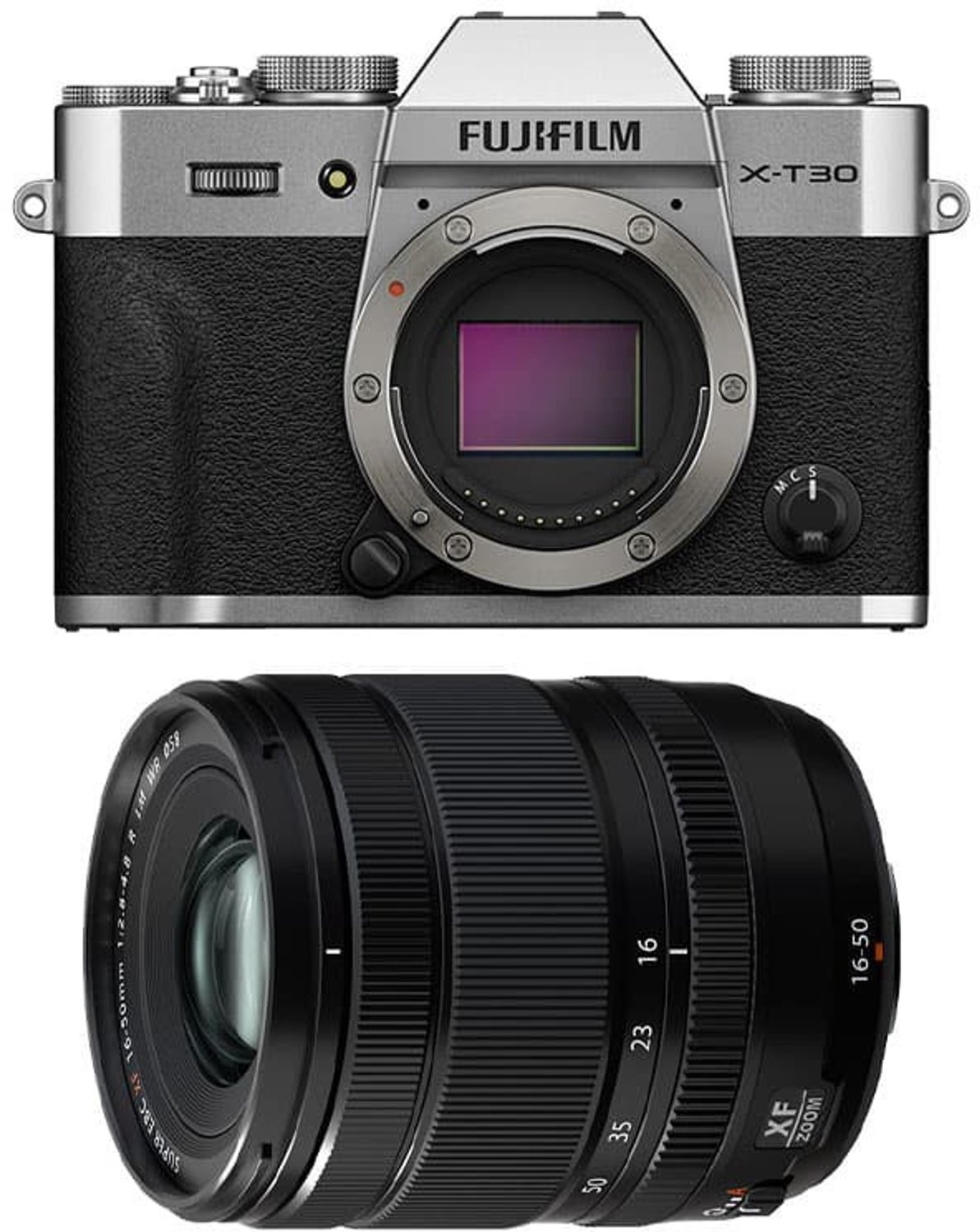 FUJIFILM X-T30 III SILVER + XF 16-50mm f/2.8-4.8 R LM WR Objektiv