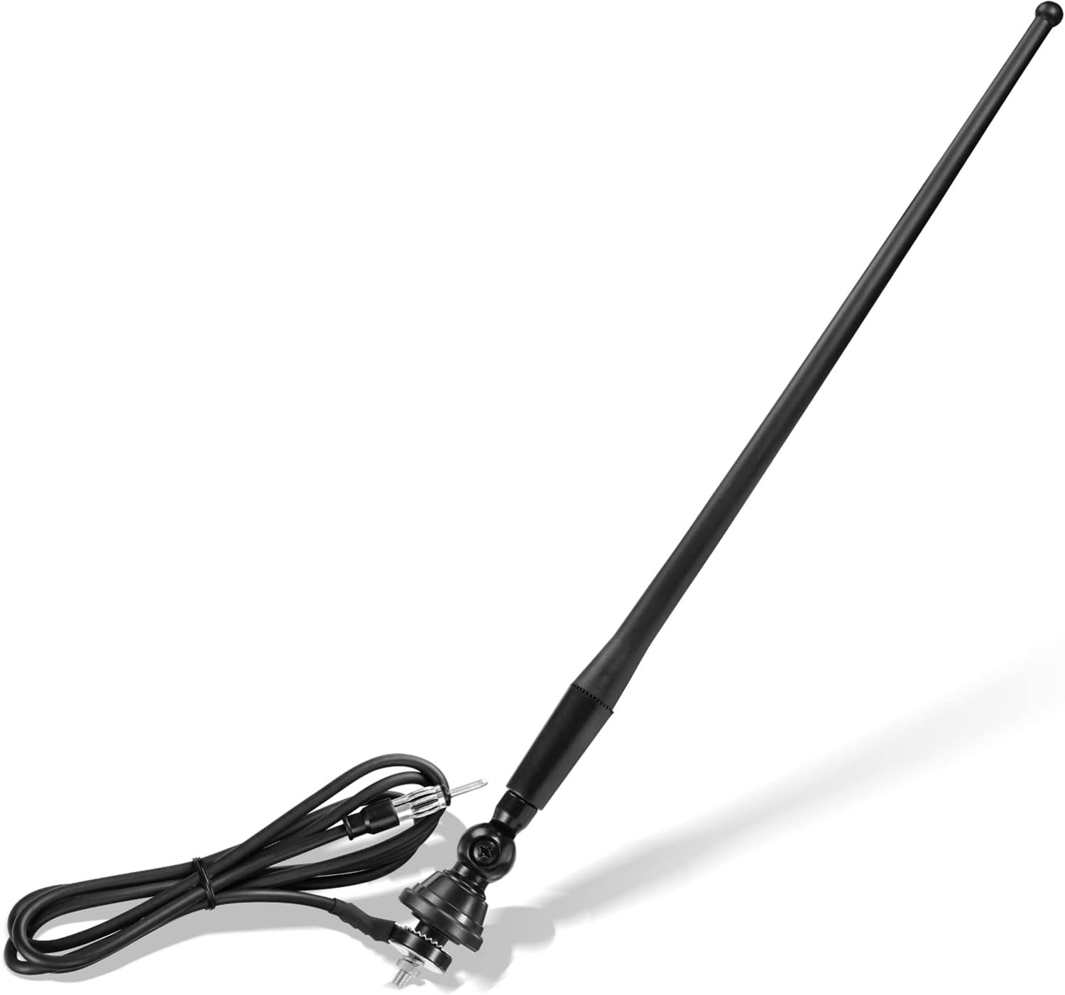 Waterdichte Mariene Radio Antenne, Flexibele Antenne AM FM voor Boot, Auto, Vrachtwagen, Bestelwagens, Caravan, Camper, Jacht