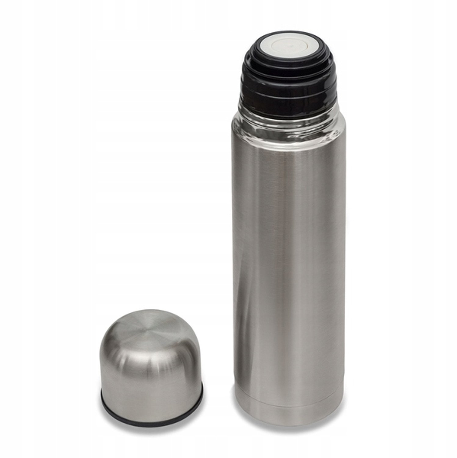 Thermos 500 ml Zilver - Houdt Drankjes Tot 15 Uur Warm