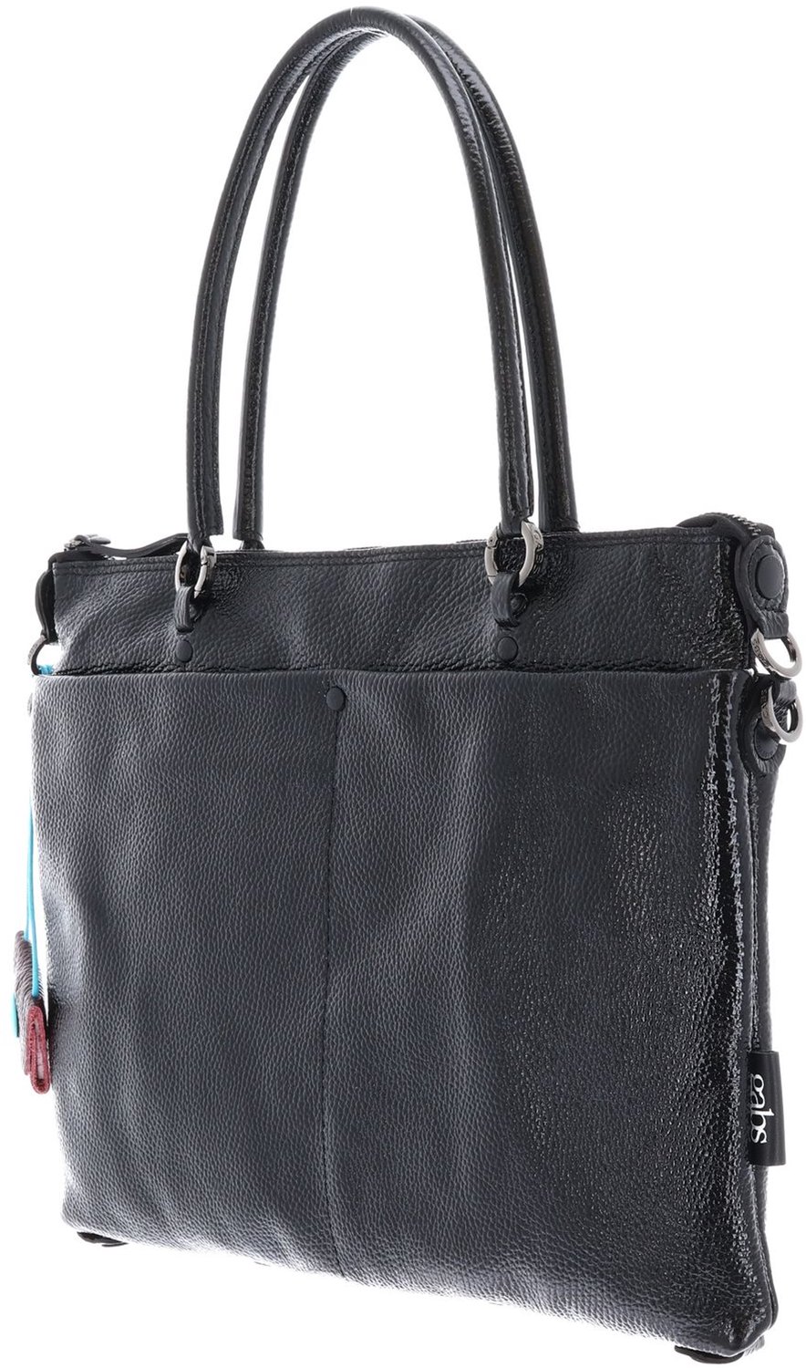 Gabs Leren schoudertas rugzak G3 Plus Shoulder Bag Nero zwart