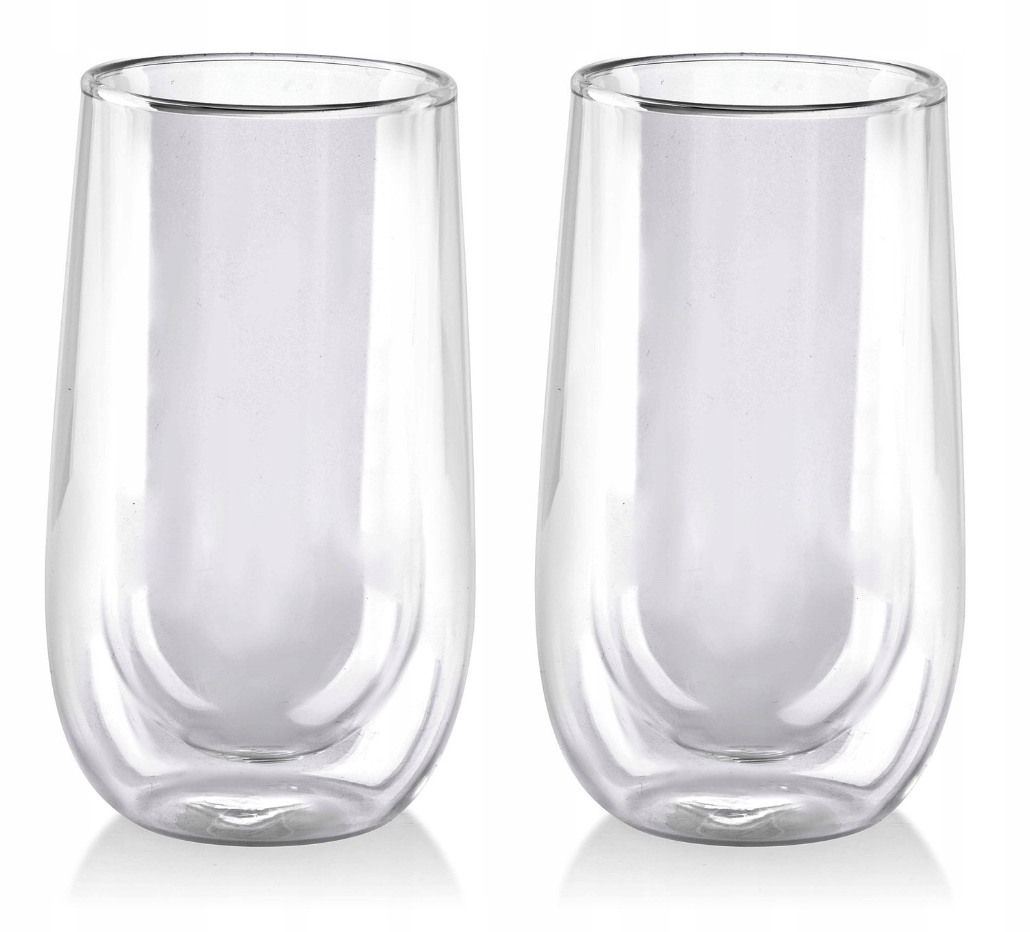 Set van 2 Thermische Glazen met Dubbele Wand - 400ml Elegante Design