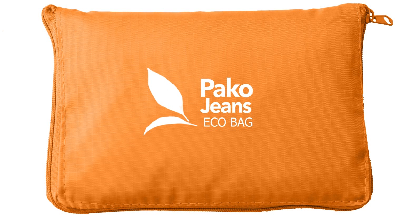 Opvouwbare boodschappentas oranje shopper - herbruikbaar en compact