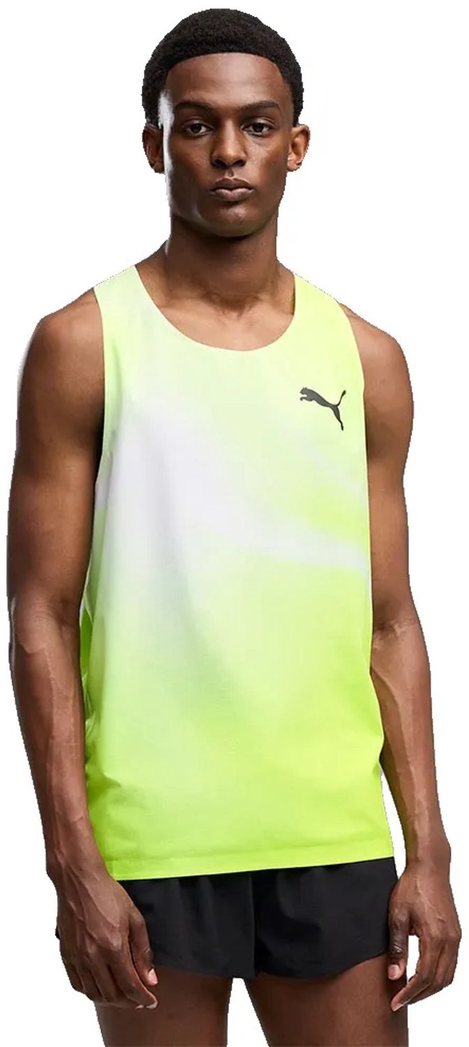 Puma Lightspeed Ultraweave Graphic Mouwloos T-shirt Man Sunny Lime