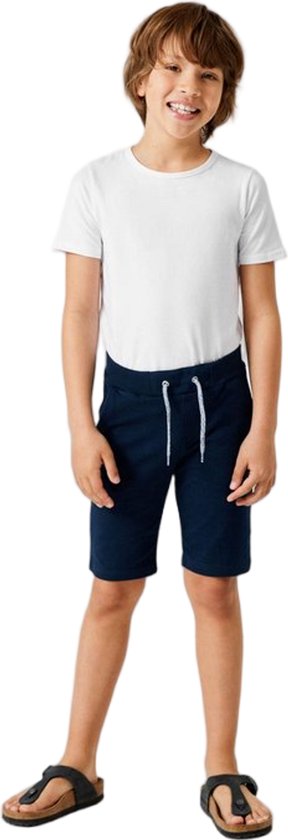 NAME IT NKMVERMO LONG SWE SHORTS UNB F NOOS Jongens Broek - Maat 140