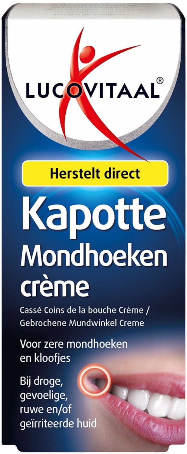 Bol.com Lucovitaal Kapotte Mondhoeken Crème 15 ml aanbieding
