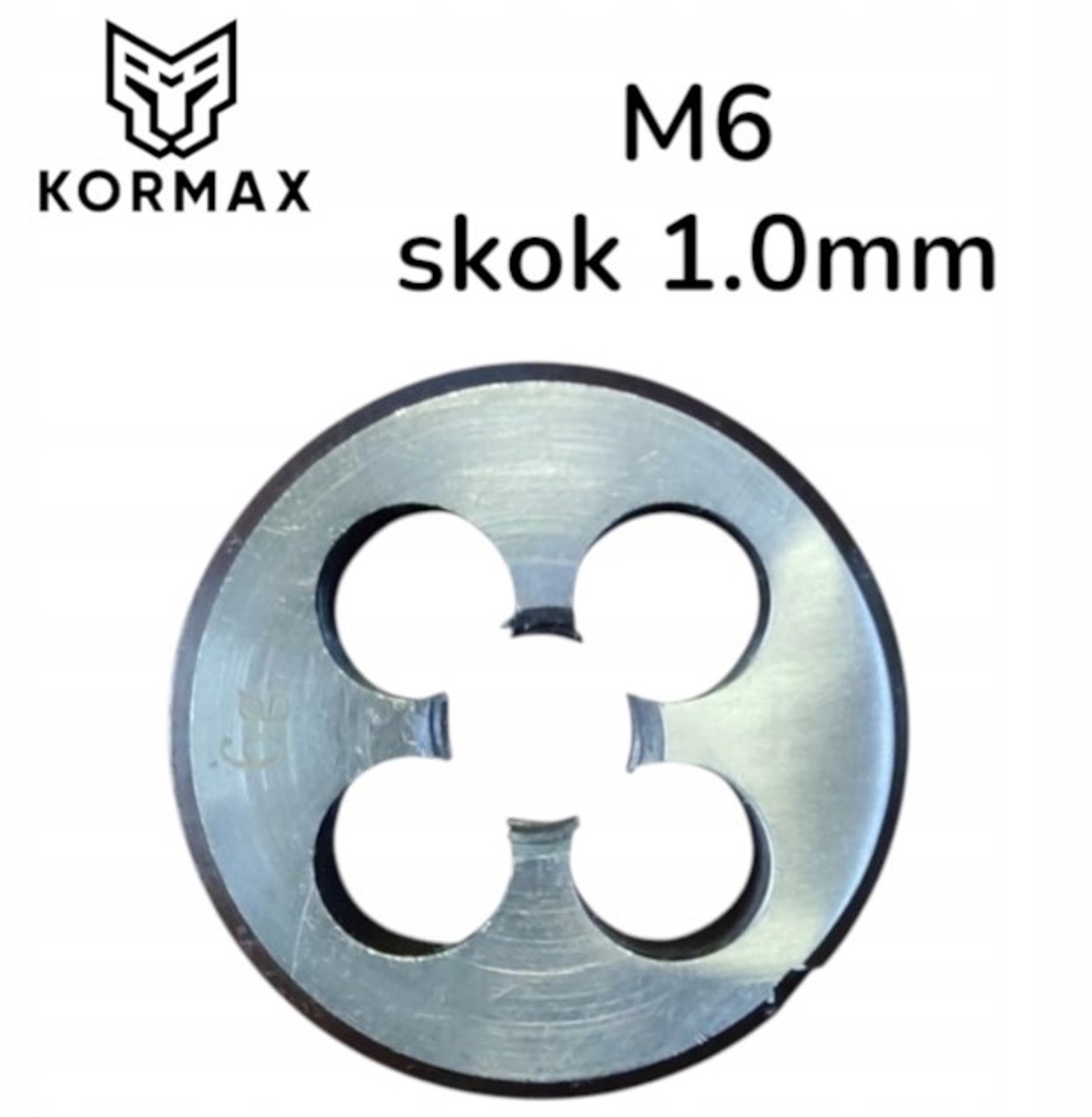 Kormax HSS Ronde Draadsnijplaat M6x1,00mm 6g DIN 223