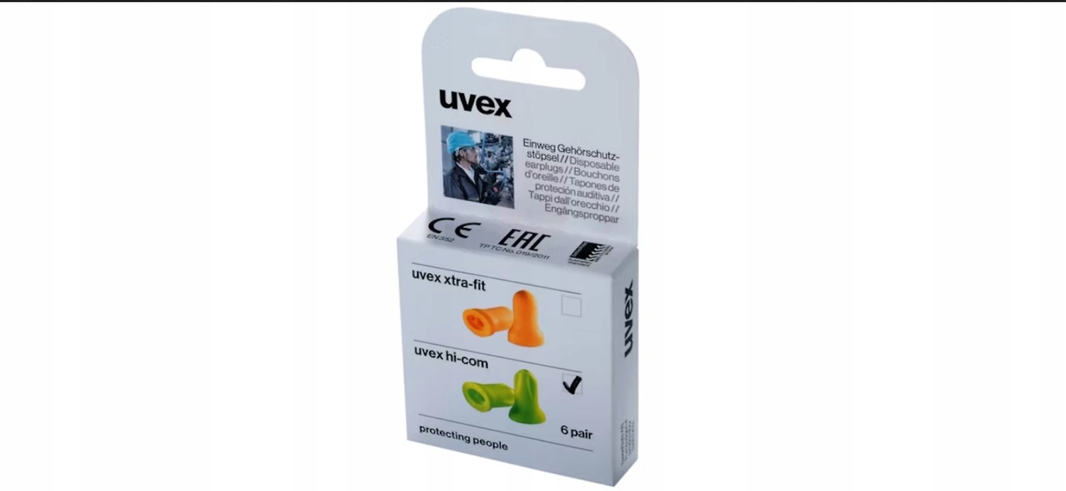 Uvex Hi-Com Oordopjes - 6 Paar