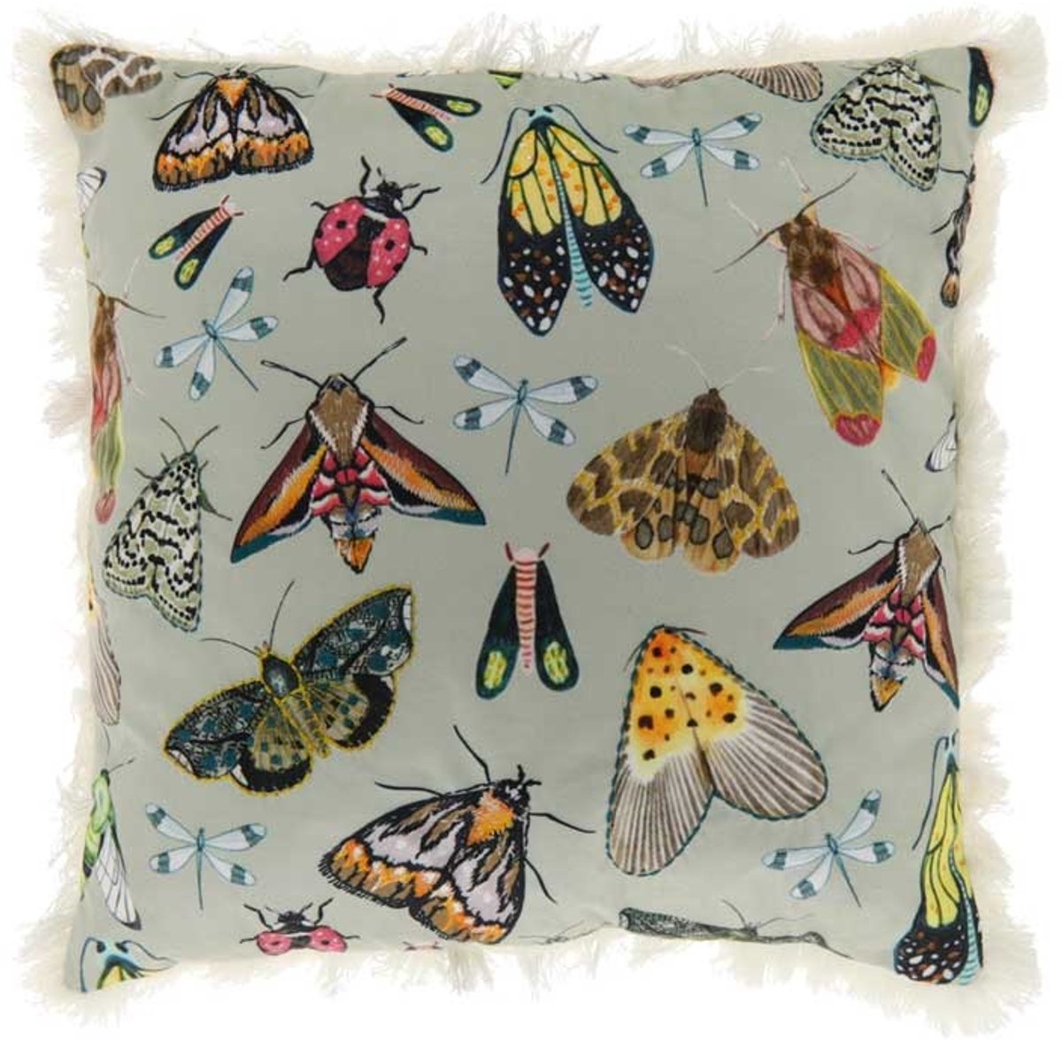 Unique Living Sierkussen Zola Dessin 2 -45x45cm Multikleur