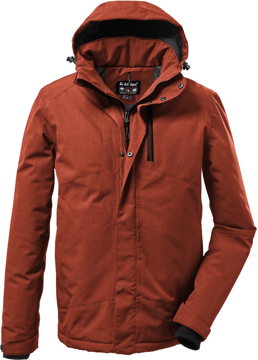 Killtec KOW 161 Men Jacket Winterjas Heren Rust Rood