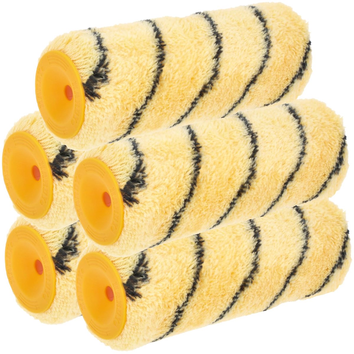 Hardy Working Tools 6-delige verfroller 18 cm, 5 stuks verfroller met steekbeugel Hardstar 13 mm, Ø 48 mm, met - ShopVlot