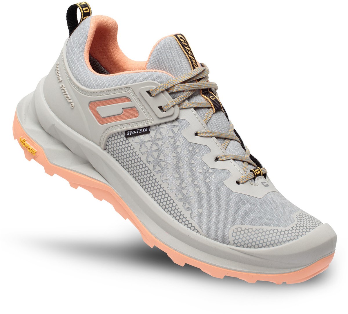 Grisport Explorer low wandelschoenen uni Grijs