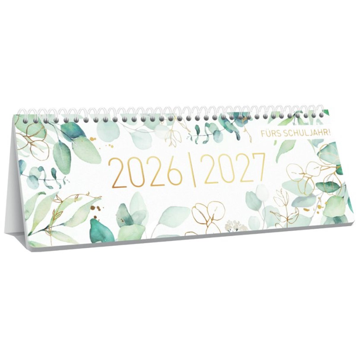 Häfft Bladverguld bureaukalender, 2026/2027, 297 x 110 mm