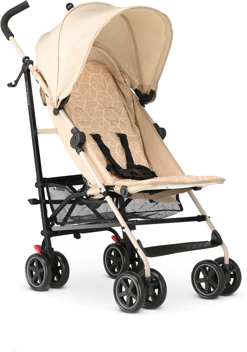 Mooiys Paraplu Buggy Inklapbaar - Kinderbuggy Compact - Cream — cadeau in Cadeau-ideeën - foto 4