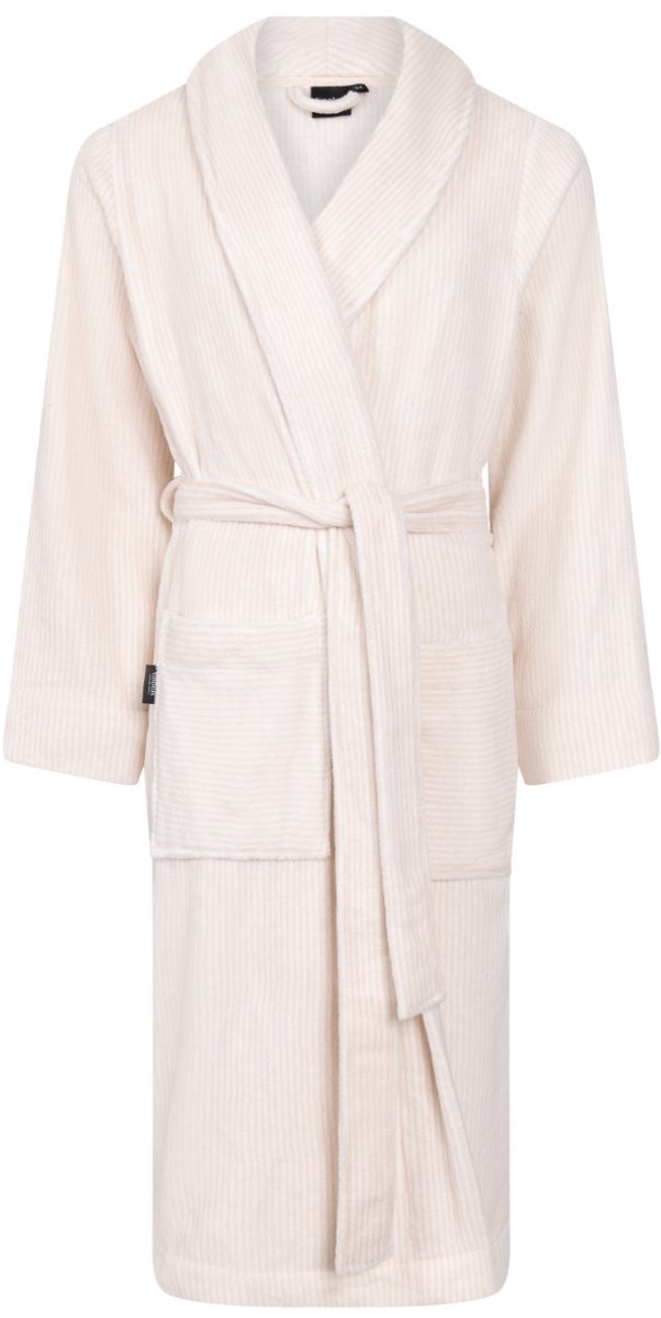 Linolux Mats Unisex fleece badjas - Zand - M