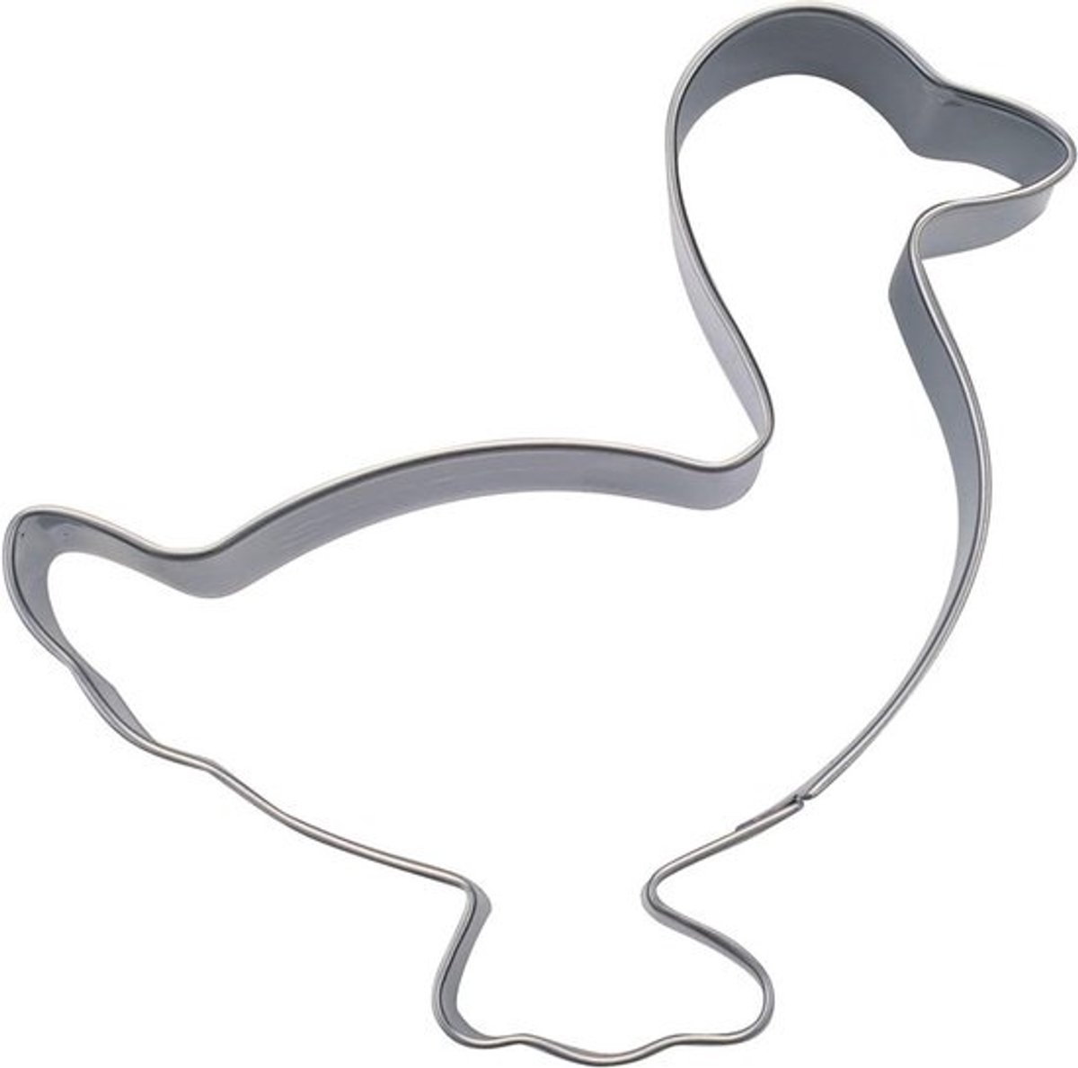 Metaalsnijder - Koekjesvorm - Taarten decoreren - Roestvrij staal - 7,5 cm - Zilver
