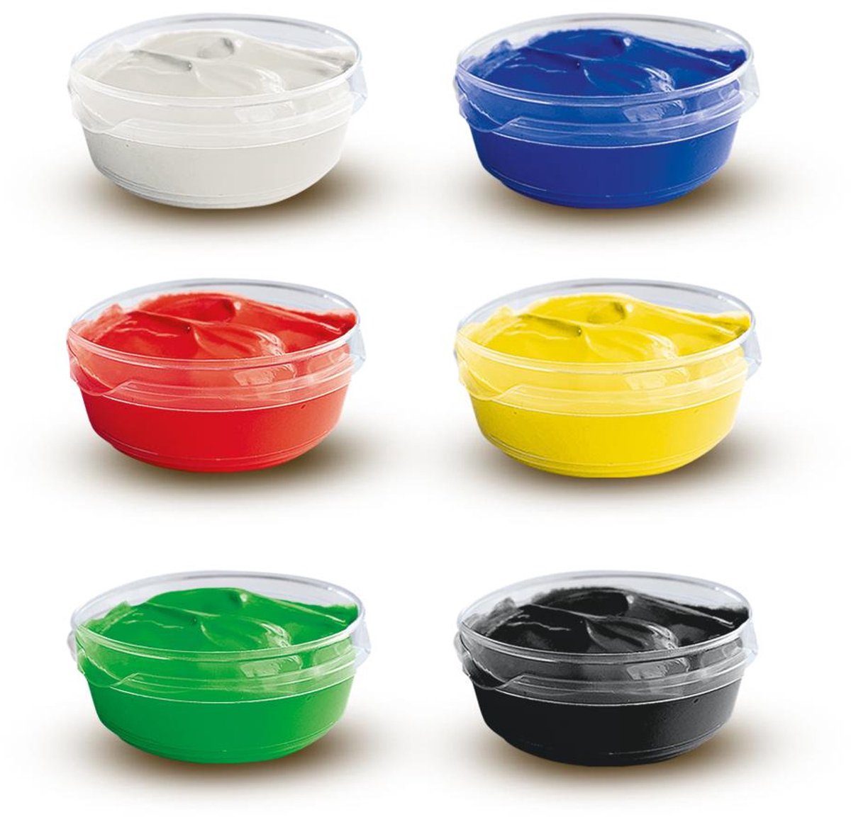 SES Creative Plakkaatverf - 6 Basiskleuren Extra Dekkend - Vanaf 3 Jaar - 6 x 45 ml - Knutselen - Glutenvrij - Schoencadeautjes Sinterklaas — afbeelding 5