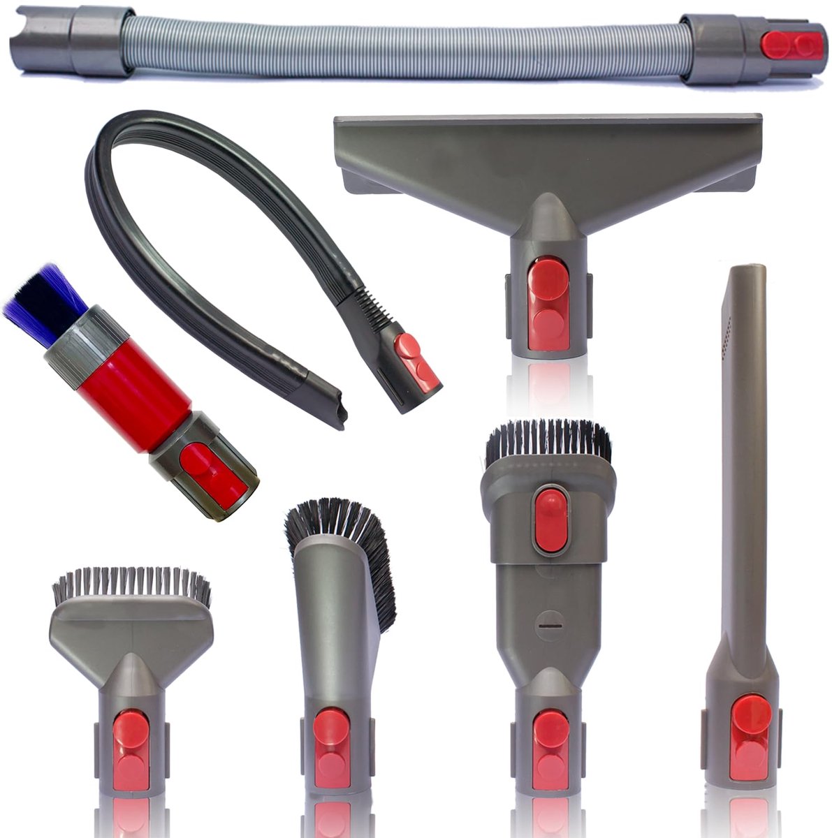 Stofzuiger Accessoires voor Dyson V11 V10 V8 V7 Plus Flexibele Extension Slang en Droger Reiniging Tool Stofzuiger - ShopVlot