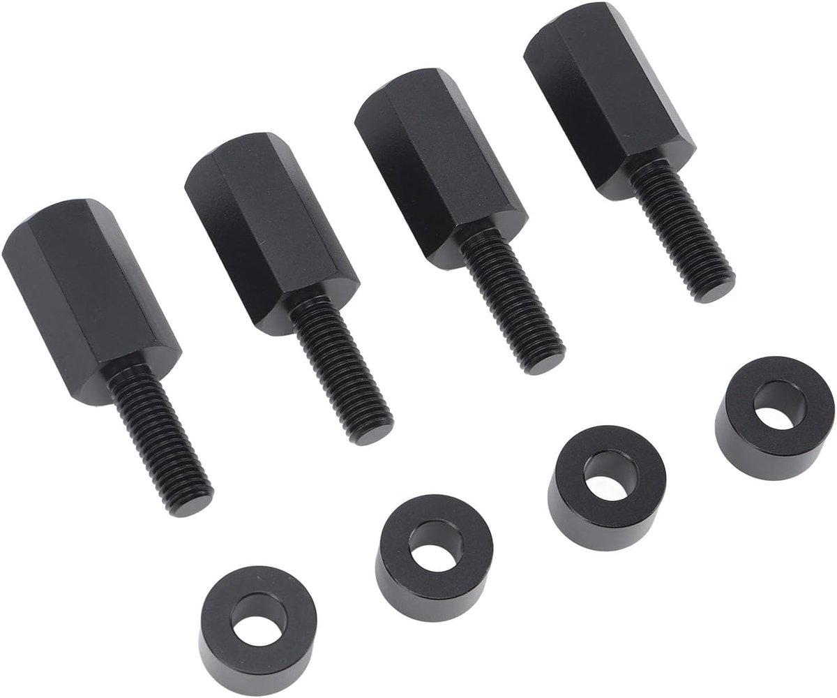 Stoelift montagekit 4-delig - 2-inch zwart - robuust en betrouwbaar - verhoog je Can-Am Maverick X3 stoelen - ShopVlot
