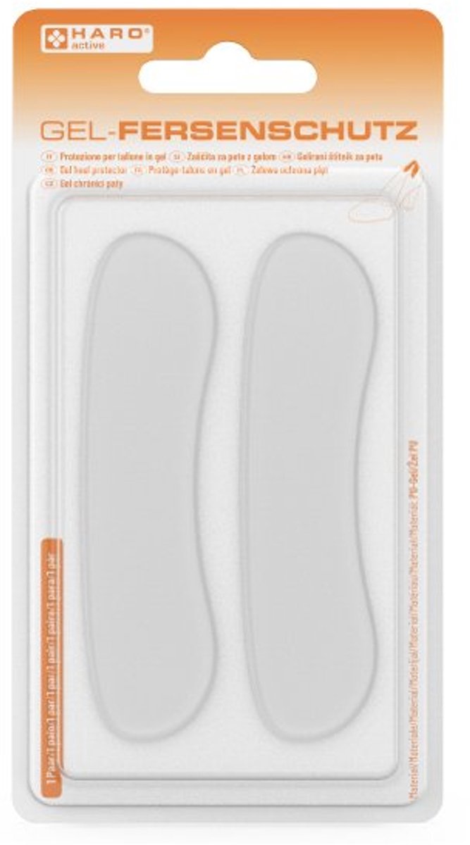 HARO gel-hielbeschermer, zelfklevend, herbruikbaar, 1 paar