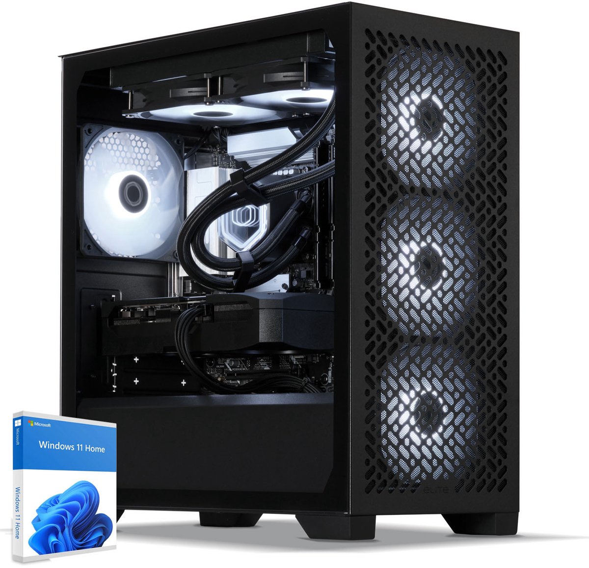 Sedatech Advanced Gaming PC Tower ATX • Intel i5-12600KF 10x 3.7GHz • Radeon RX 9060XT • 32Gb DDR5 • 2Tb SSD M.2 • WiFi • Bluetooth, USB C • Windows 11 • Desktop computer