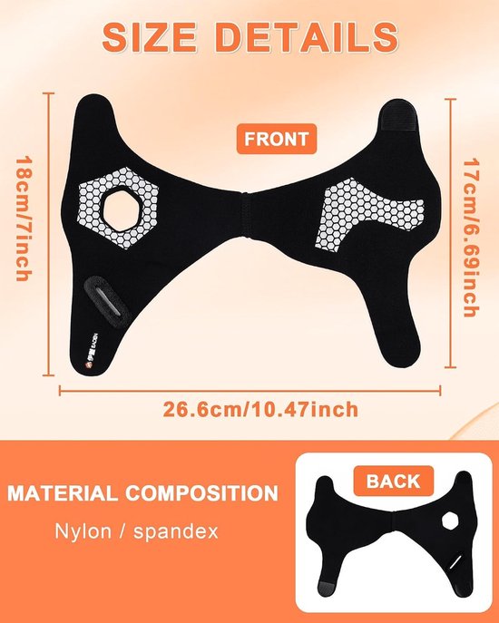 Ultra Dun En Ademend Enkelsteun - Verstelbare Anti-slip Bandage Voor Sport, Hardlopen, Voetbal & Fitness - Geschikt Voor Mannen & Vrouwen - Maat M — afbeelding 2
