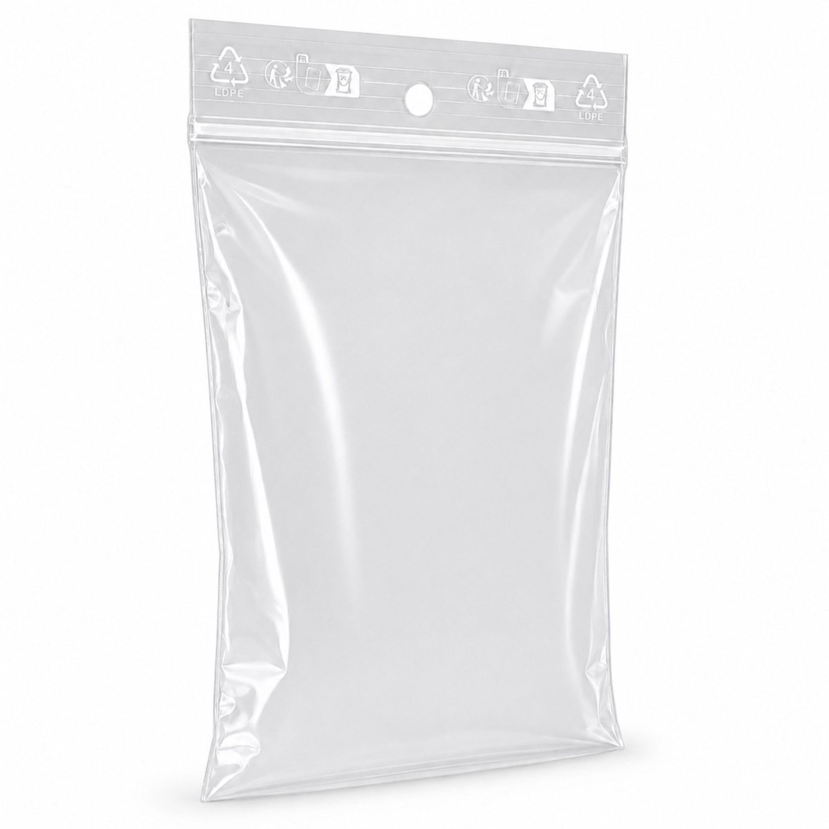 PACKY - Gripzakjes 15x20 Cm - 100 Stuks - Hersluitbare Transparante Zakjes - ShopVlot