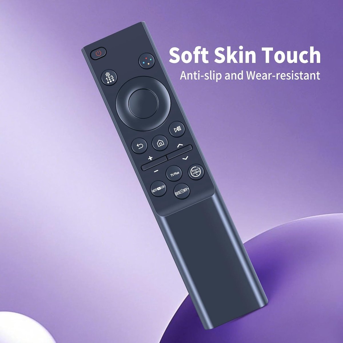 Replacement Universal Remote Control Compatible with Samsung TV Crystal QLED OLED Curved HDTV 4/8K Ultra HD, Curved - ShopVlot thumbnail 4