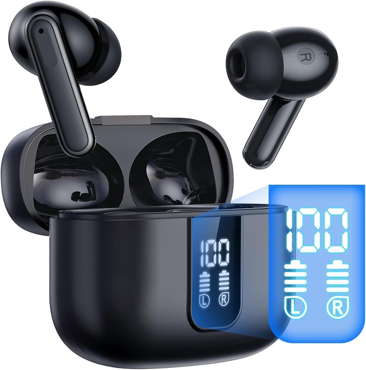 The Olycism AI headphones support real-time translation and various translation modes, these Bluetooth 5.4 headphones - ShopVlot