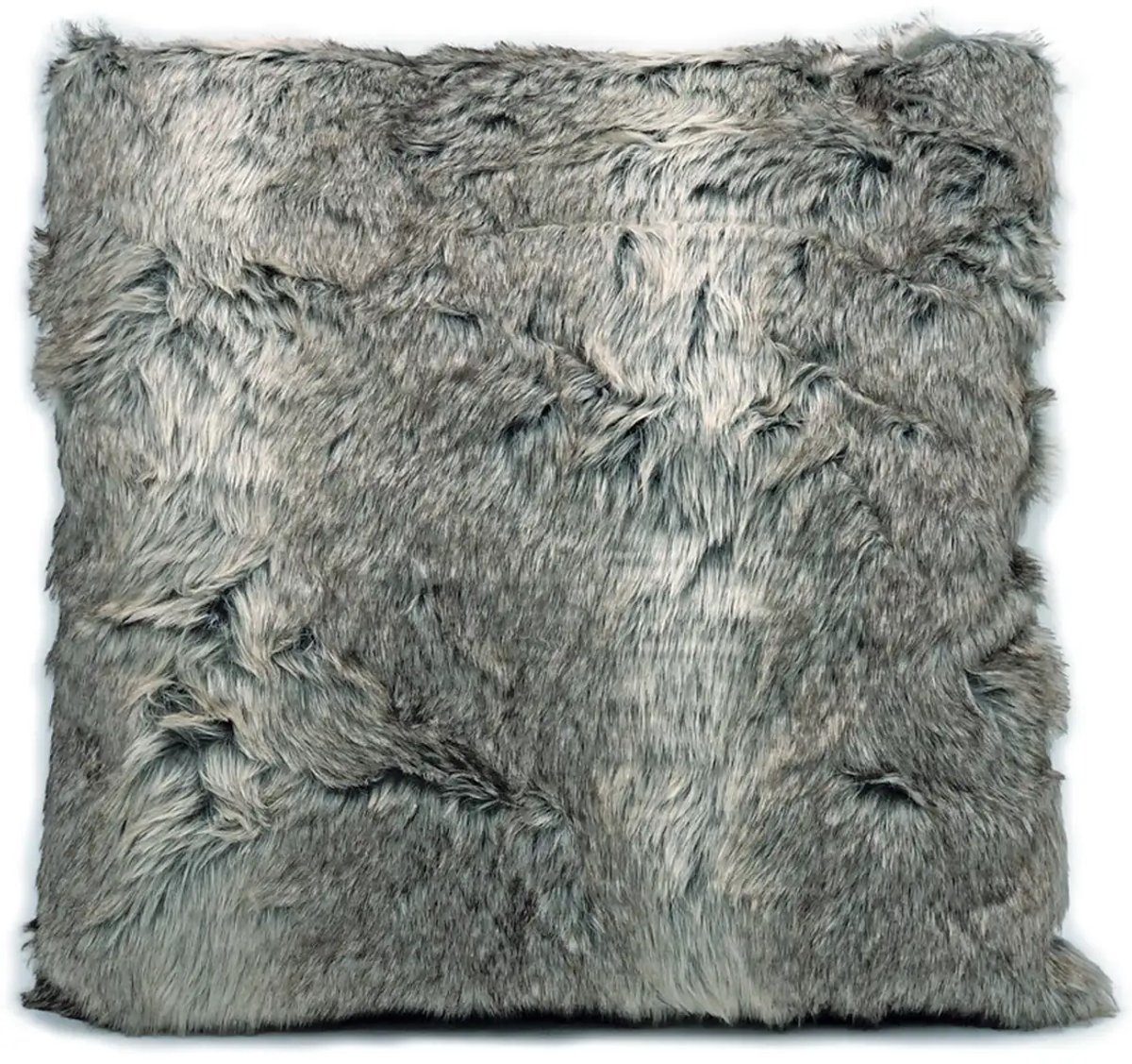 Lavandoux Bont Kussen - Imitatiebont - Taupe - 50 x 50 cm