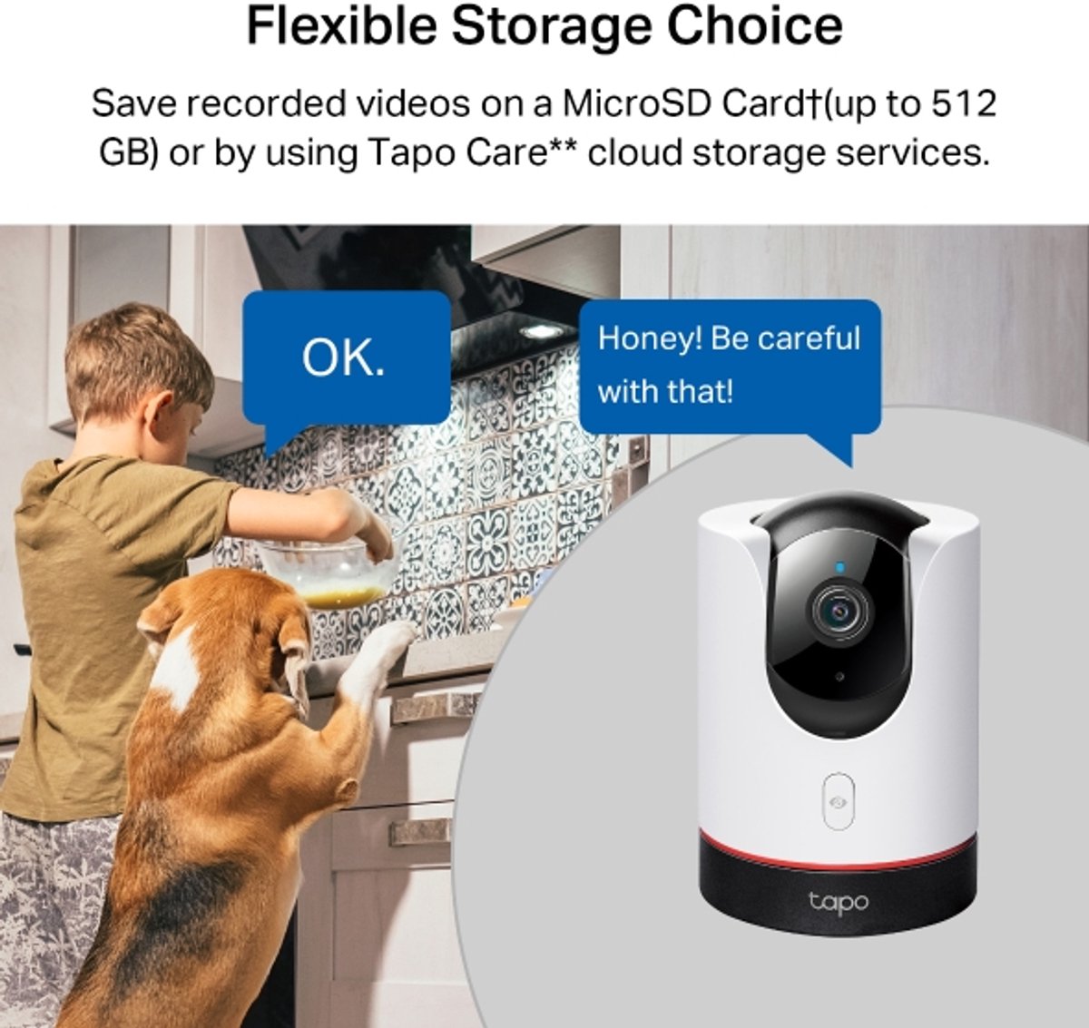 TP-Link Tapo C225 - Beveiligingscamera - Indoor - 2.5K QHD - afbeelding 3
