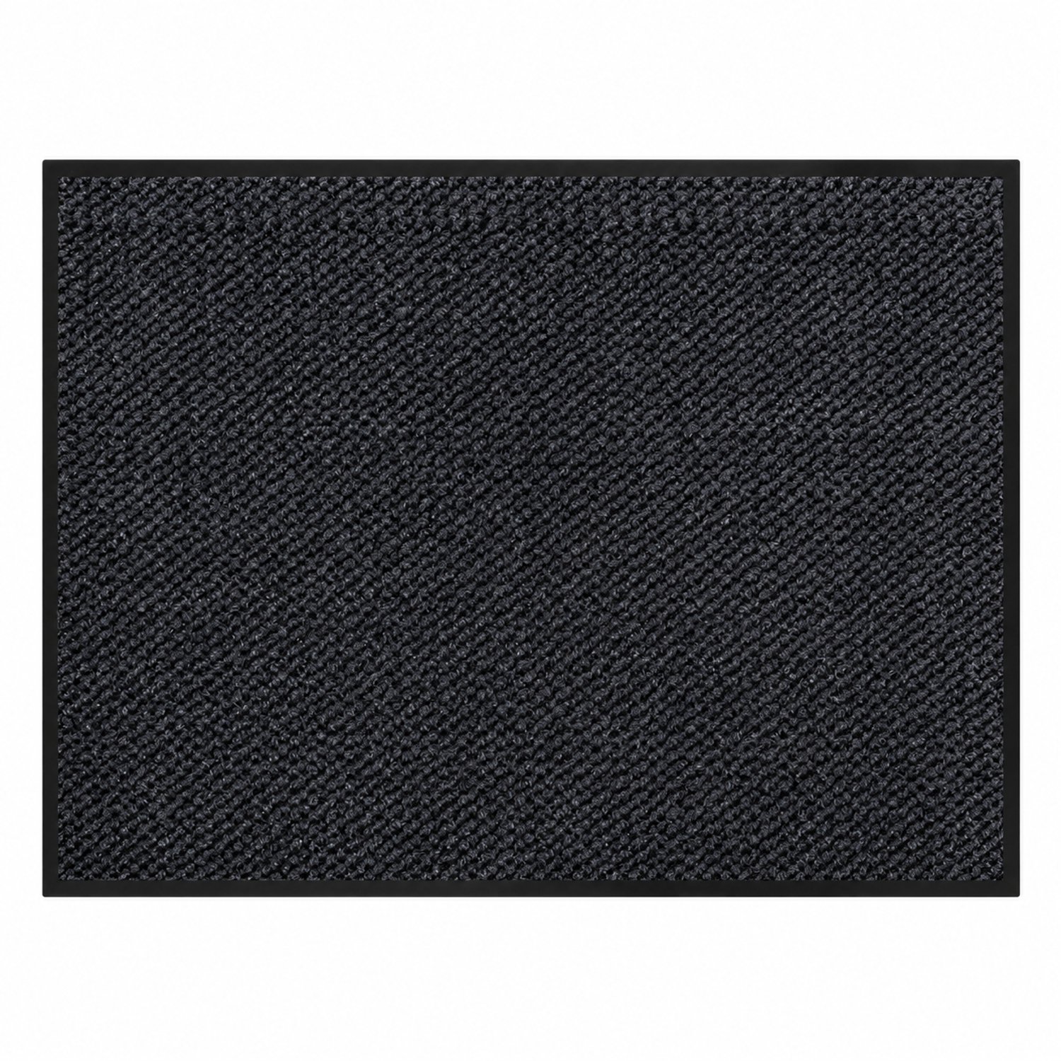 Vintag Schoonloopmat 120 × 90 cm – Grote Deurmat voor Binnen – Antraciet