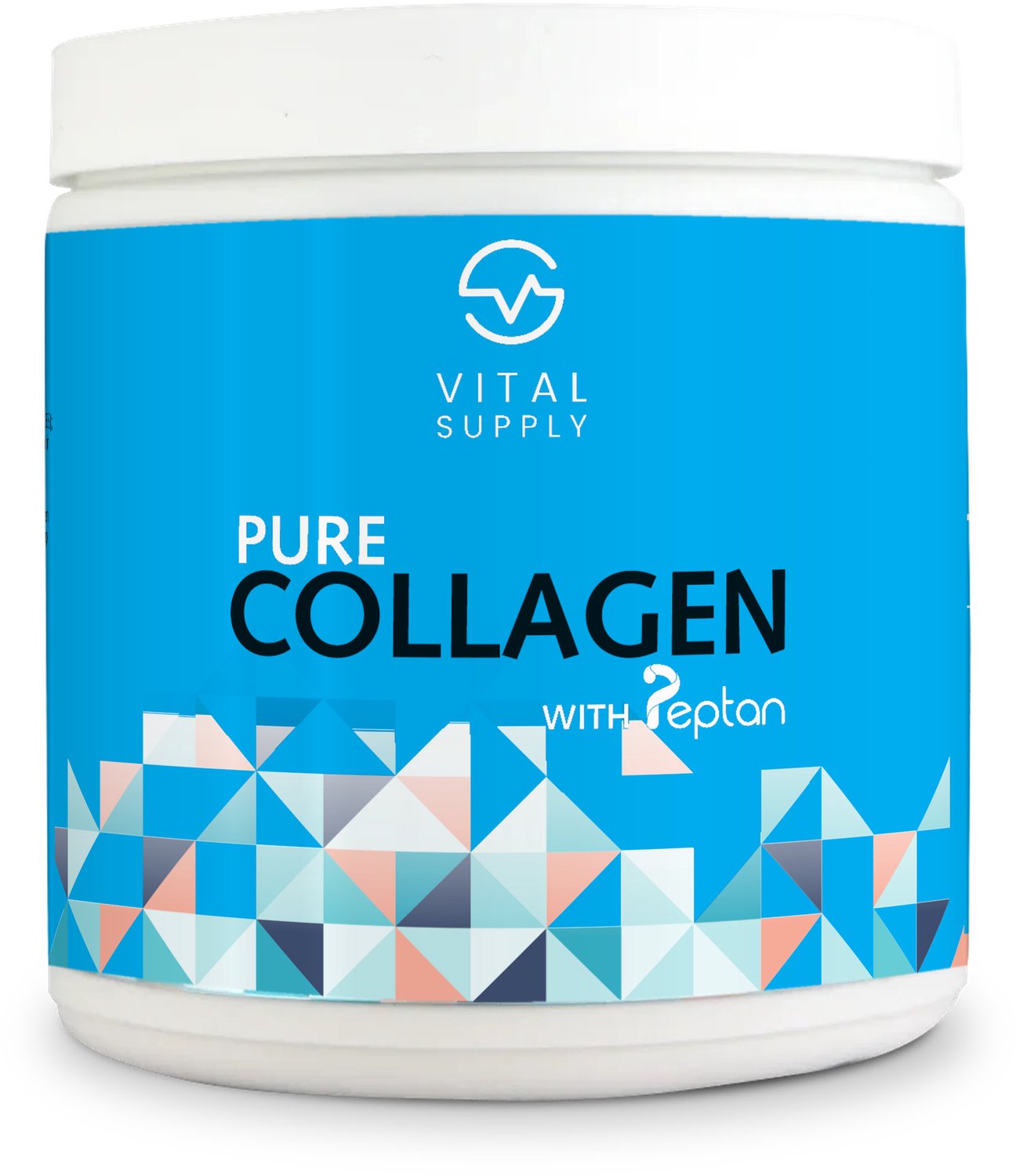 Bol.com VITAL SUPPLY - Pure Collageen Peptiden (Hydrolysed) type 1 & 3. Met vitamine C + D - 300g aanbieding