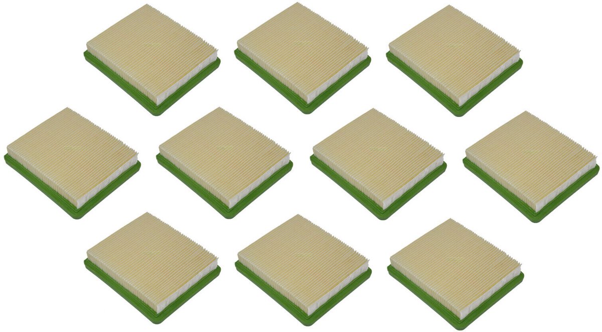 10 stuks luchtfilters voor Chinese / geïmporteerde grasmaaiers