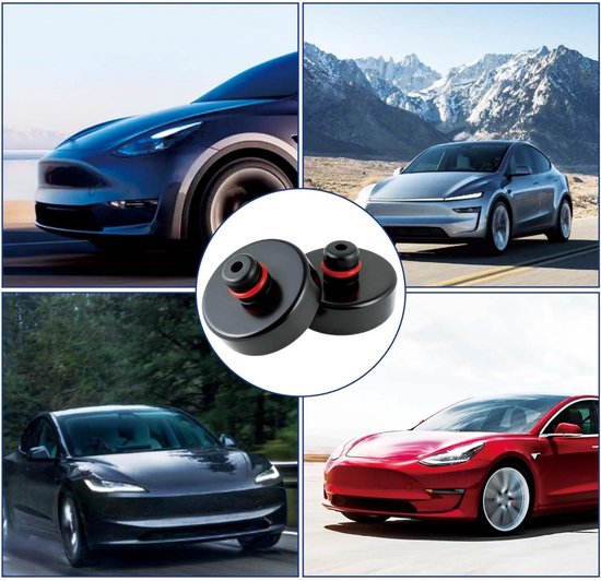 4 stuks rubberen pad krikpuntgereedschap voor Tesla Model Y — afbeelding 3