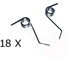 18 stuks veer / tand voor verticuteermachine WOLF-Garten AMBITION V357B, V389B / MTD OPTIMA 35VO, 38VO