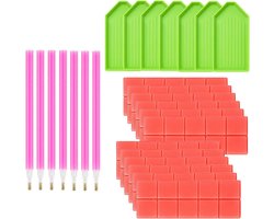 Ywchoshe 124 stuks accessoires voor diamond painting