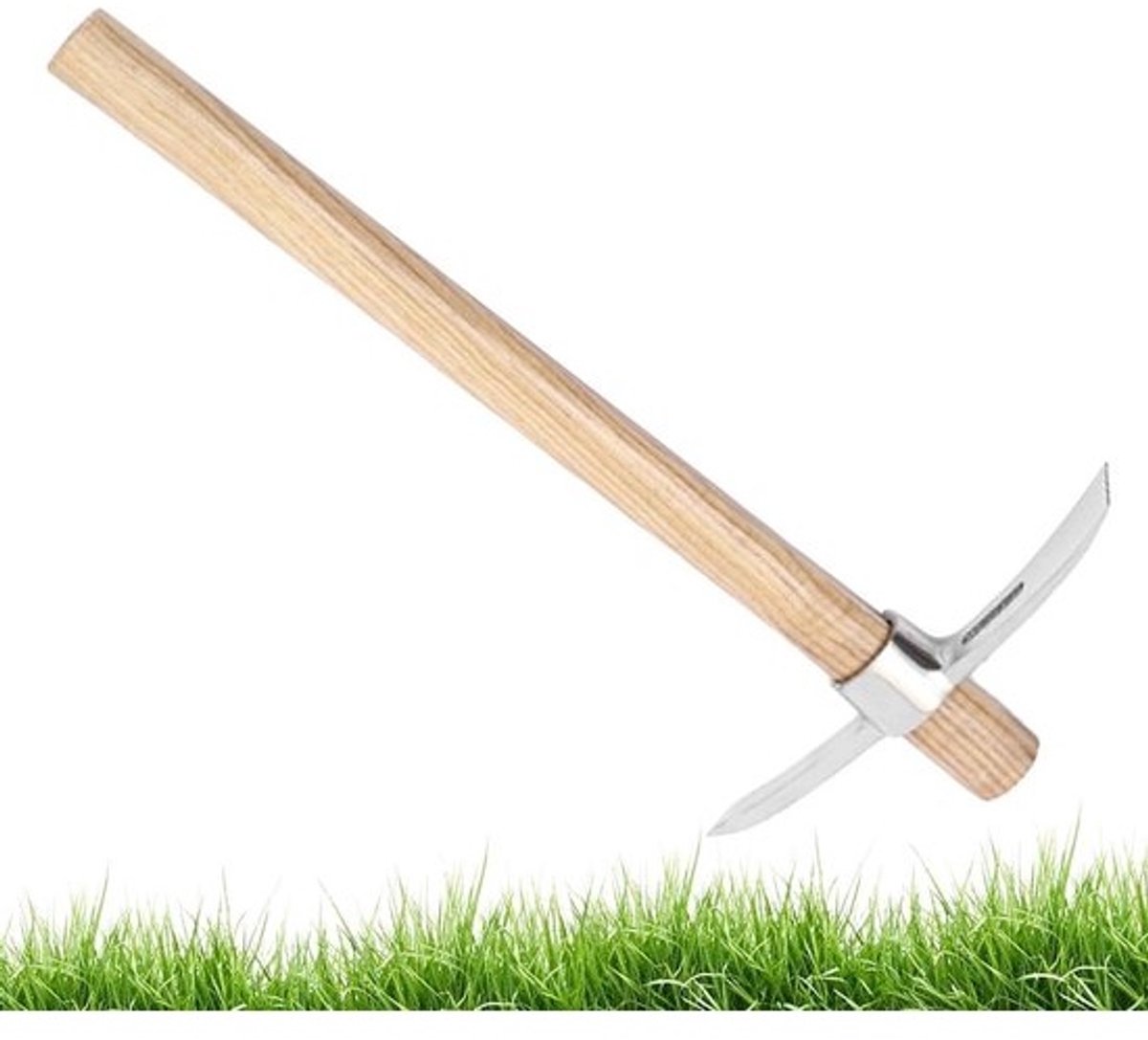 Tuinhak met steel - Pikhouweel en graafgereedschap - Voor bodembewerking - Afneembaar ontwerp - 41 cm lengte - Niet gespecificeerd