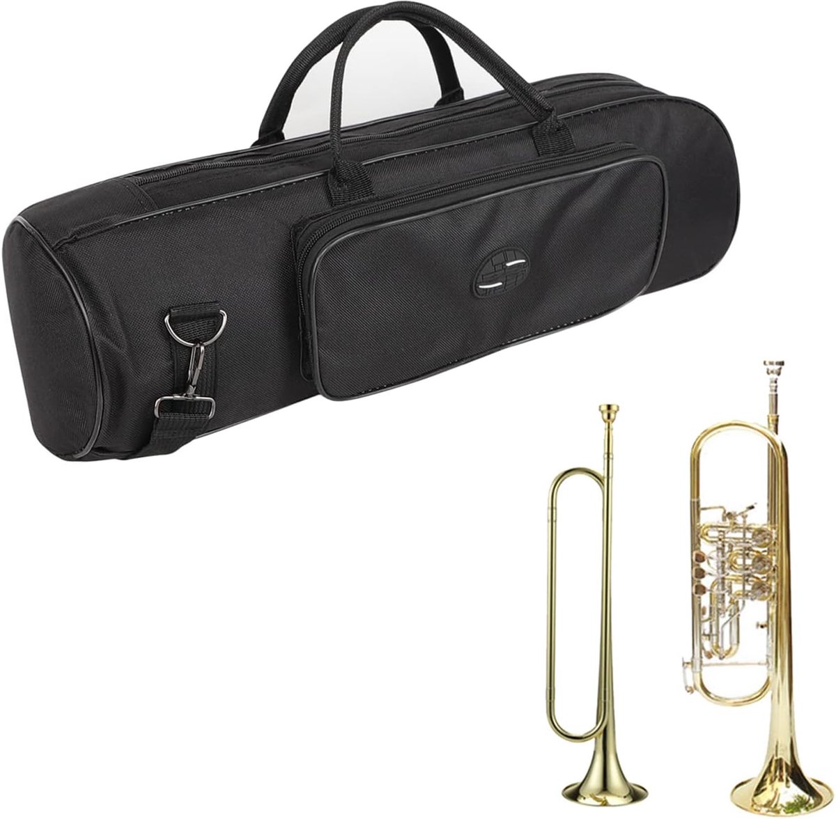 XGOPTS Trumpet Bag Waterproof Trumpet Gig Bag Bag Trumpet Portable Wind Instrument Bag Lightly Padded Music Bag - ShopVlot