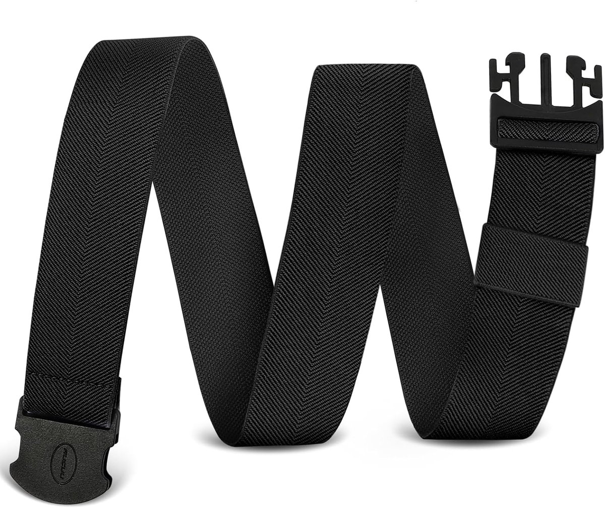 Werkriem 110 cm/140 cm - Nylon canvas riem - Geen metalen gesp - Ideaal voor werk en reizen - ShopVlot